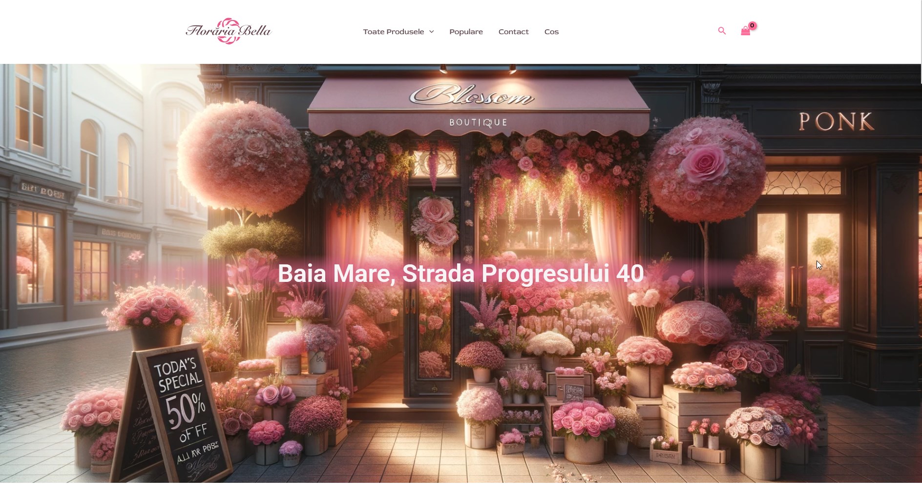 Bella Floraria - Modern florist e-commerce platform