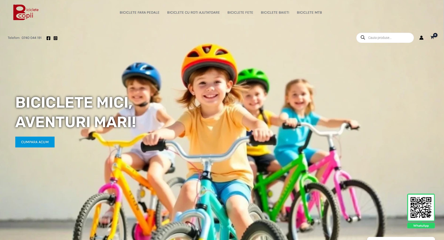 Biciclete Copii - Children's bicycle store